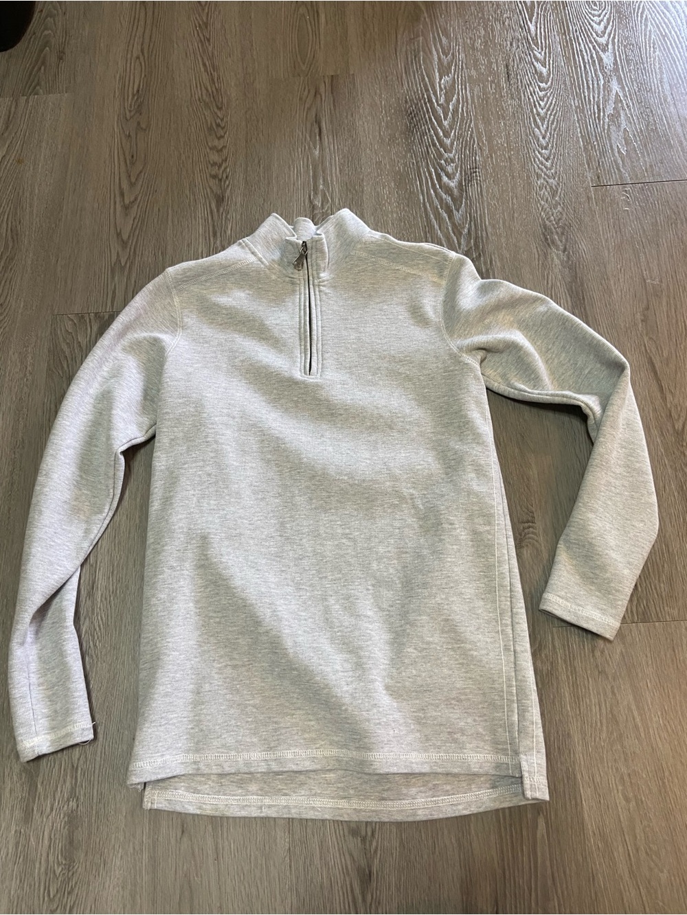 BKE Light Gray Half-Zip Men's Pullover